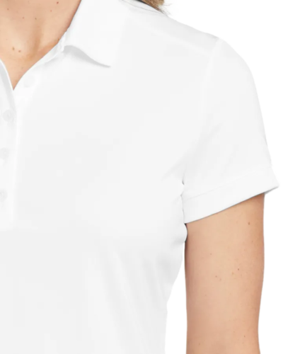Closeup of a 811807 Nike Women's Dri-FIT Players Modern Fit Polo