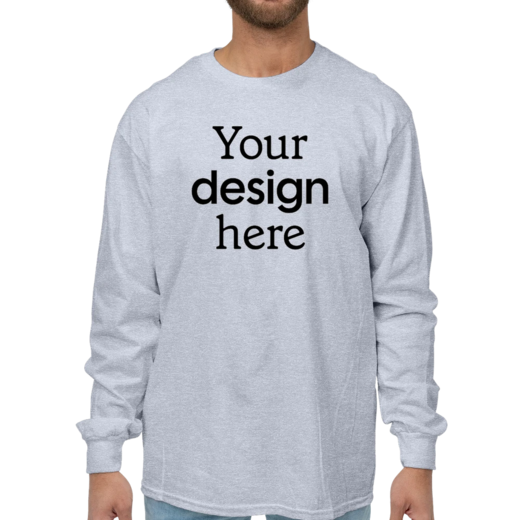 Sample image of 2400 Gildan Ultra Cotton Long Sleeve