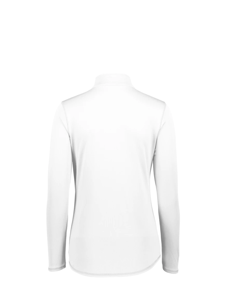 Image of a model wearing a 2787 Augusta Sportswear Women's Attain Color Secure Performance Quarter-Zip Pullover