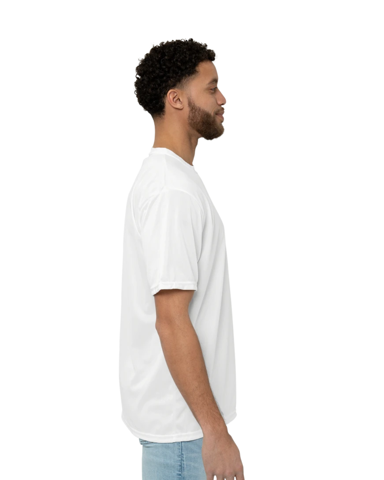 Image of a model wearing a Augusta 790 Moisture Wicking Tee