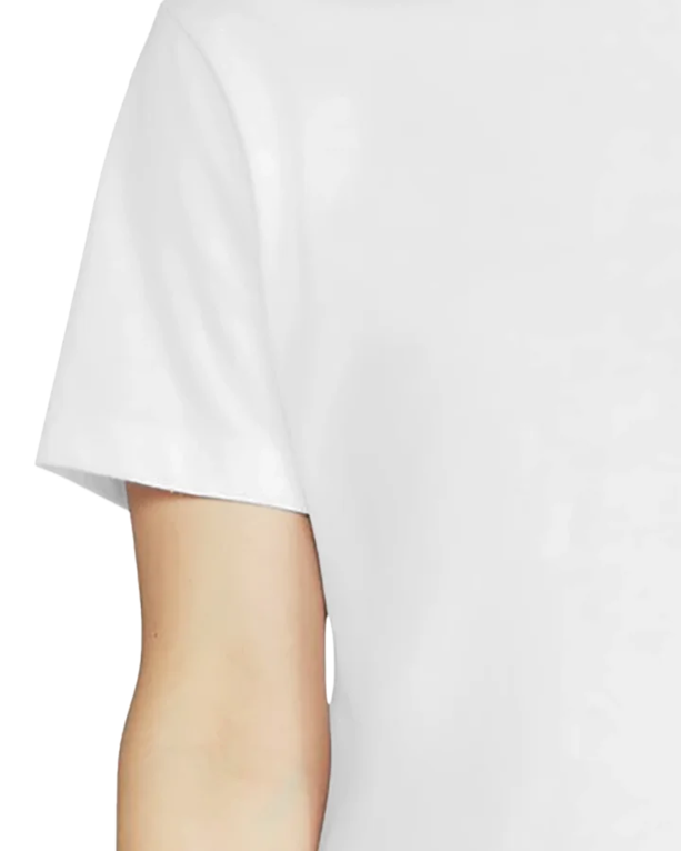 Closeup of a 64001LCVC Gildan Softstyle Women's CVC T-Shirt