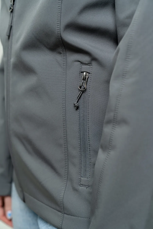 Closeup of a L317 Port Authority Ladies Core Soft Shell Jacket