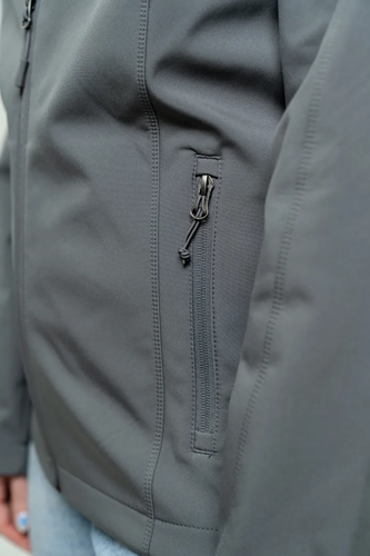 Closeup of a L317 Port Authority Ladies Core Soft Shell Jacket