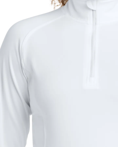 Closeup of a LST850 Sport-Tek Ladies Sport-Wick Stretch 1/2-Zip Pullover