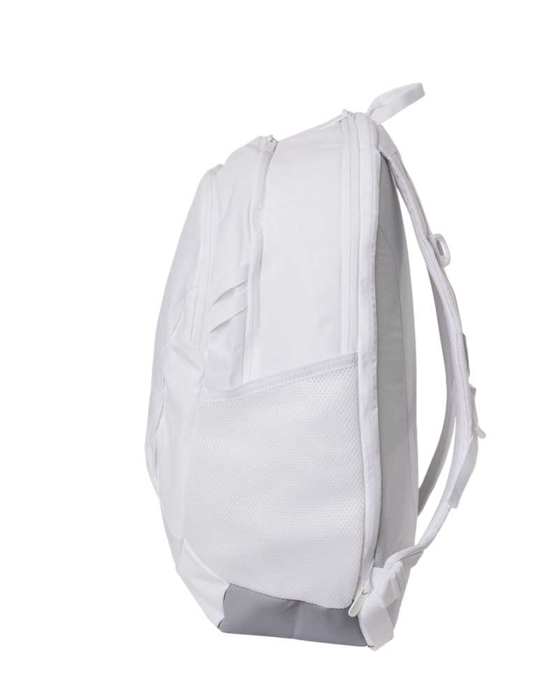 Image of a model wearing a 1384673 Under Armour Hustle Backpack 6.0