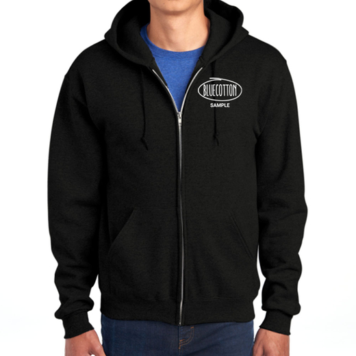 Sample image of 4999 Jerzees Super Sweats 50/50 Full-Zip Hood