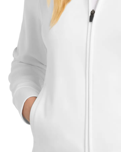 Closeup of a LST241 Sport-Tek Ladies Sport-Wick Fleece Full-Zip Jacket