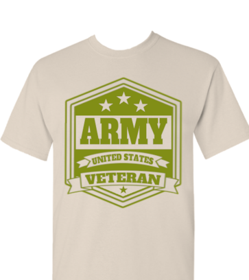 ARMY VET design idea