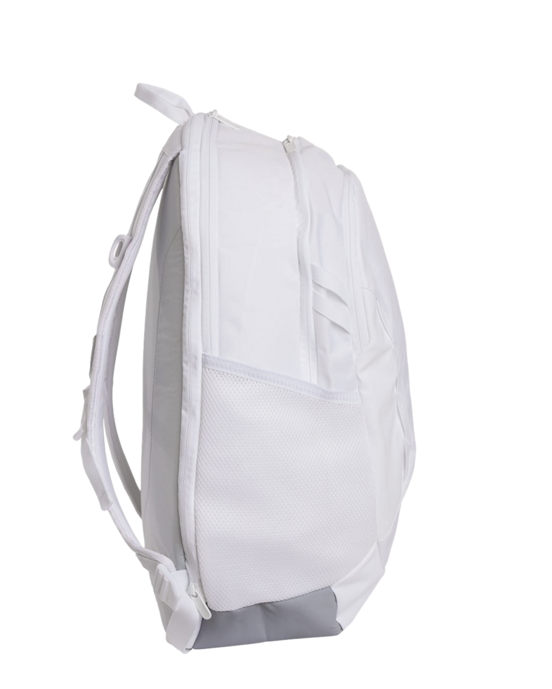 Image of a model wearing a 1384673 Under Armour Hustle Backpack 6.0