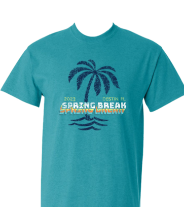 Spring Break Repeat design idea