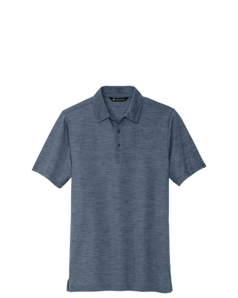 Image of a model wearing a TM1MW451 TravisMathew Auckland Slub Polo