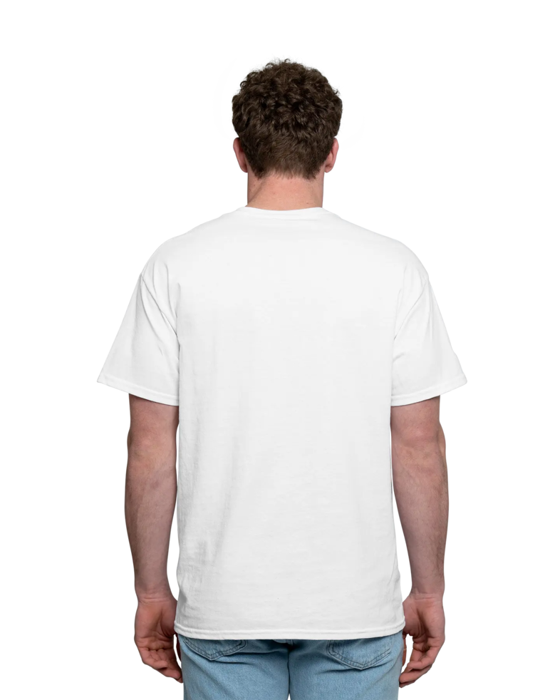 Image of a model wearing a 5000 Gildan Heavy Cotton T-Shirt