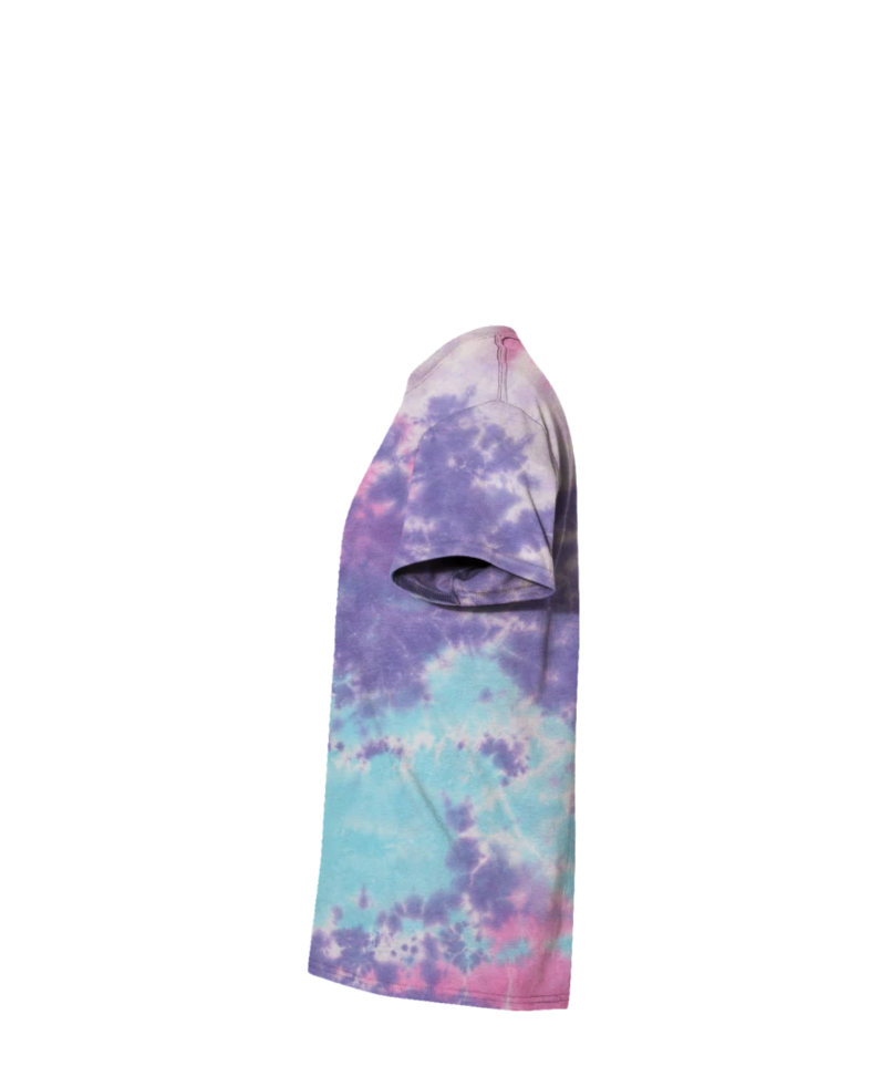 Image of a model wearing a T1000 Colortone Tie Dye Tee