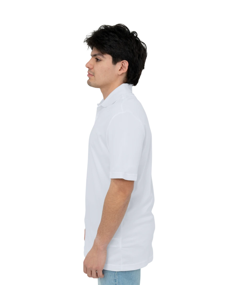 Image of a model wearing a A430 Adidas Basic Sport Polo