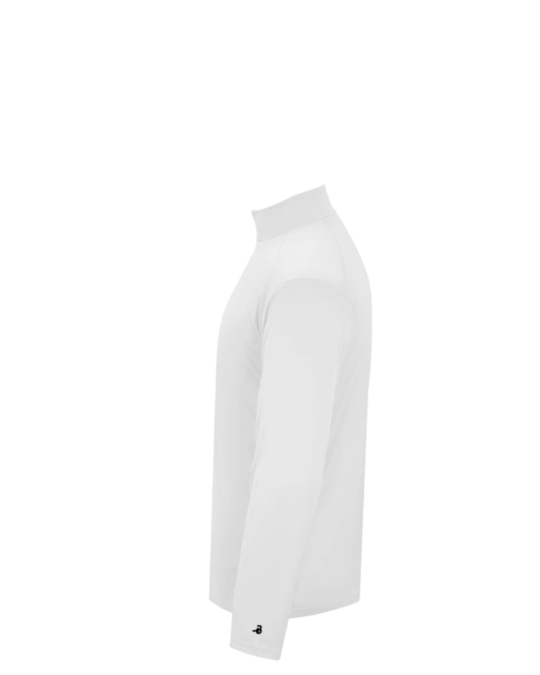 Image of a model wearing a 4102 Badger B-Core 1/4 Zip Pullover