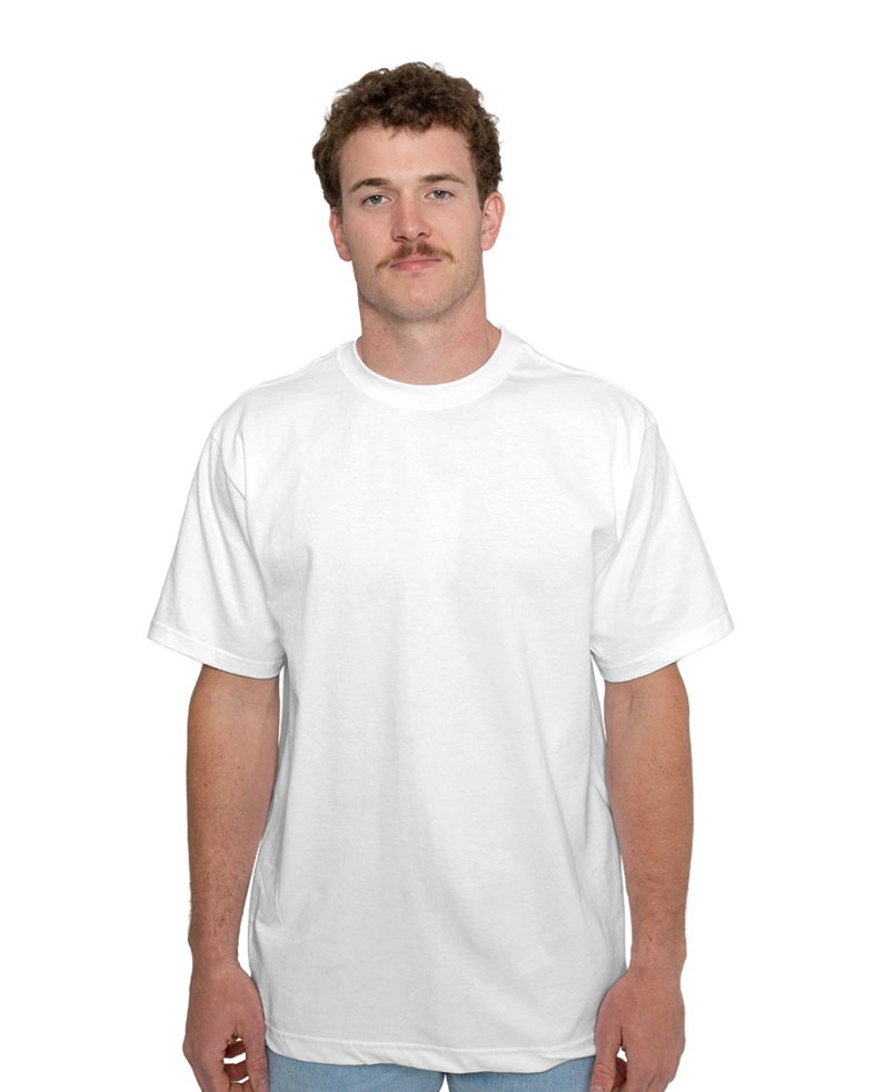 Image of a model wearing a 299 Tultex Heavyweight Street T-Shirt