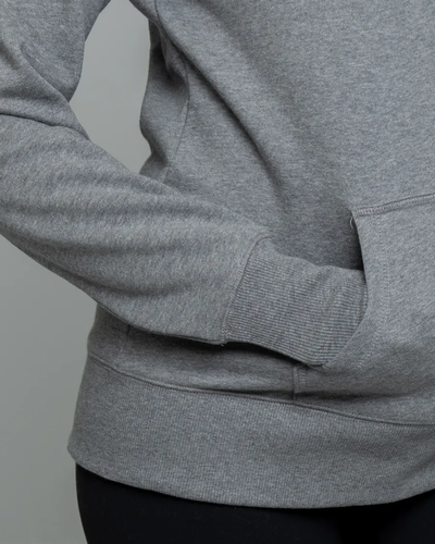 Closeup of a LST254 Sport-Tek Ladies Pullover Hooded Sweatshirt