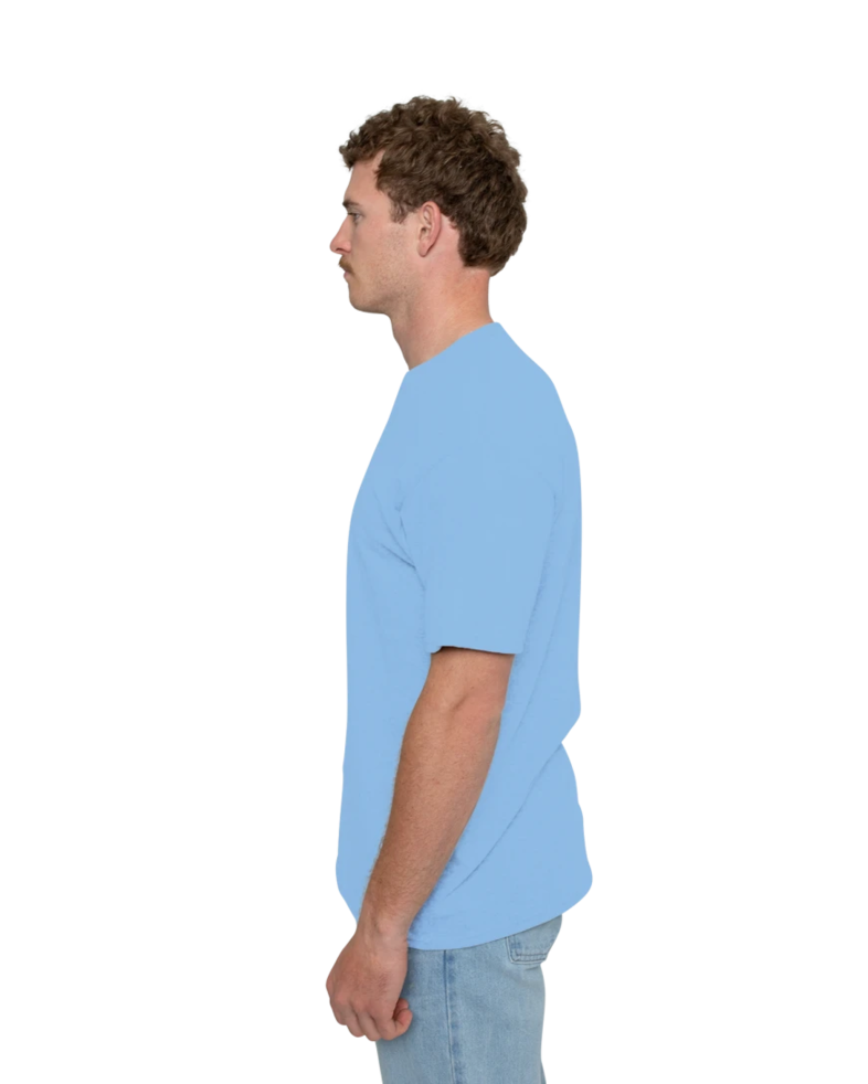 Image of a model wearing a 29M Jerzees Heavyweight Blend Tee
