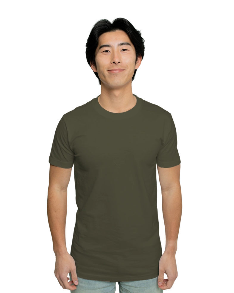 Image of a model wearing a 5050 AS Colour Block Tubular Tee