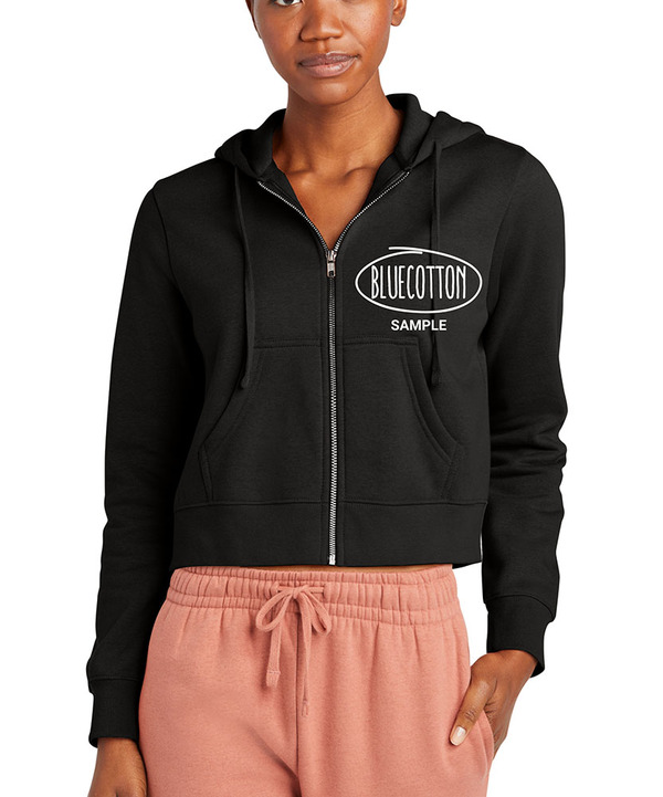DT6103 District® Women’s V.I.T.™ Fleece Full-Zip Hoodie