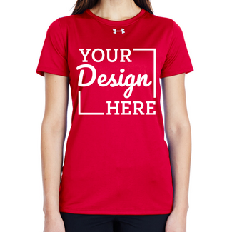 Women's T-Shirts:  1305510 Under Armour Ladies Locker T-Shirt 2.0