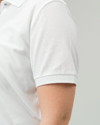 Closeup of a L500 Ladies' Port Authority Silk Touch Polo