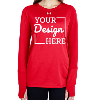 Custom Women's Clothing:  1305681 Under Armour Ladies Long-Sleeve Locker T-Shirt 2.0