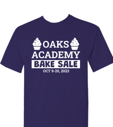 Oaks Academy Bake Sale design idea