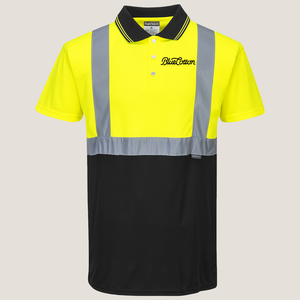Image of S479 Portwest Hi-Vis Two-Tone Polo Shirt