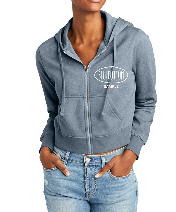 DT6103 District® Women’s V.I.T.™ Fleece Full-Zip Hoodie