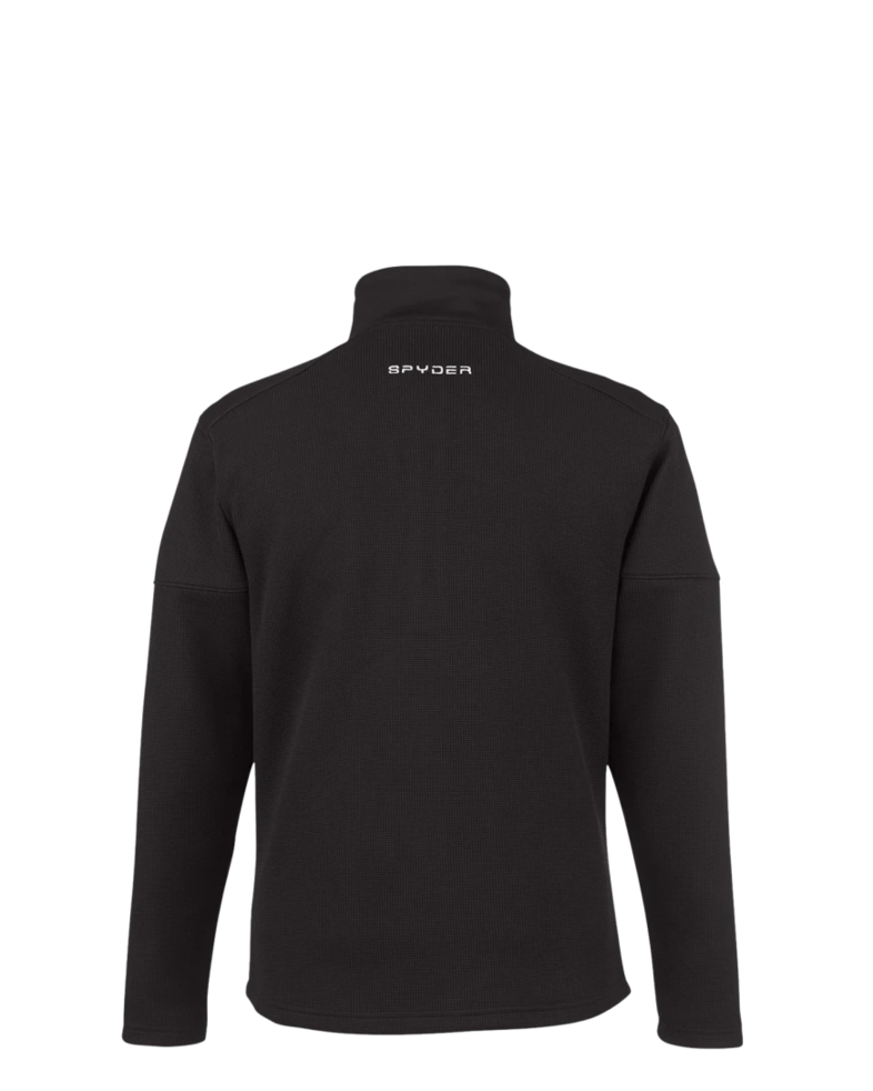 Image of a model wearing a S18068 Spyder Constant Canyon Quarter-Zip Pullover