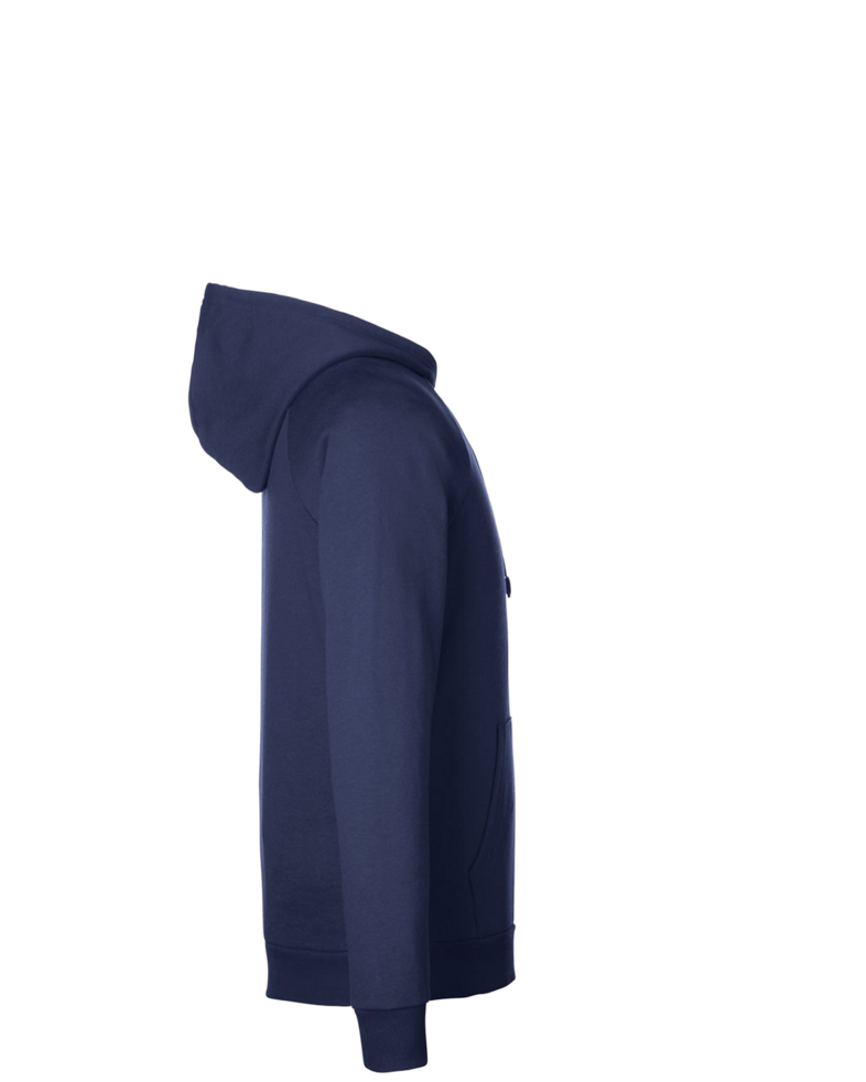 Image of a model wearing a 1379757 Under Armour Men's Rival Fleece Hooded Sweatshirt