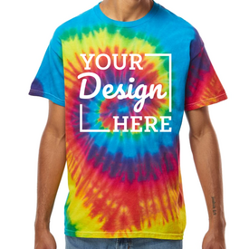 T1000 Colortone Tie Dye Tee