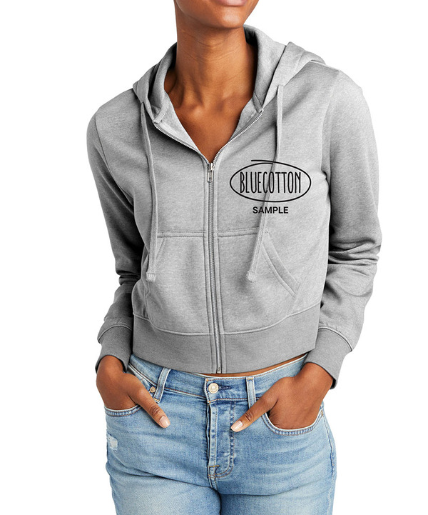 DT6103 District® Women’s V.I.T.™ Fleece Full-Zip Hoodie