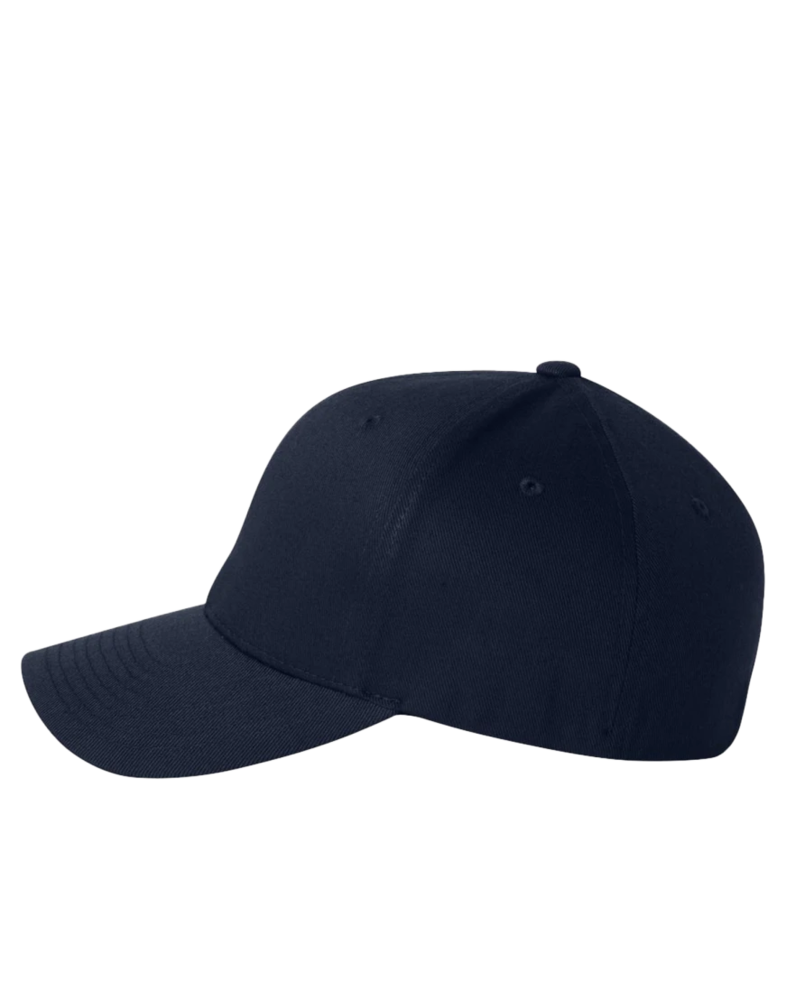 Image of a model wearing a 6277 Flexfit Cotton Blend Cap