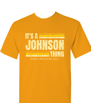 Family Reunion design idea