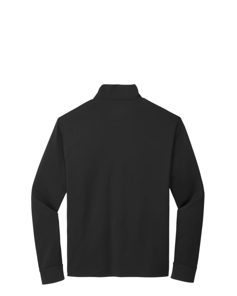 Image of a model wearing a K865 Port Authority® C-FREE™ Snag-Proof 1/4-Zip