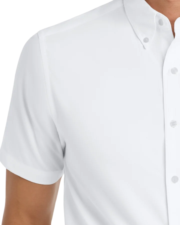 Closeup of a S508 Port Authority Short Sleeve Easy Care Shirt