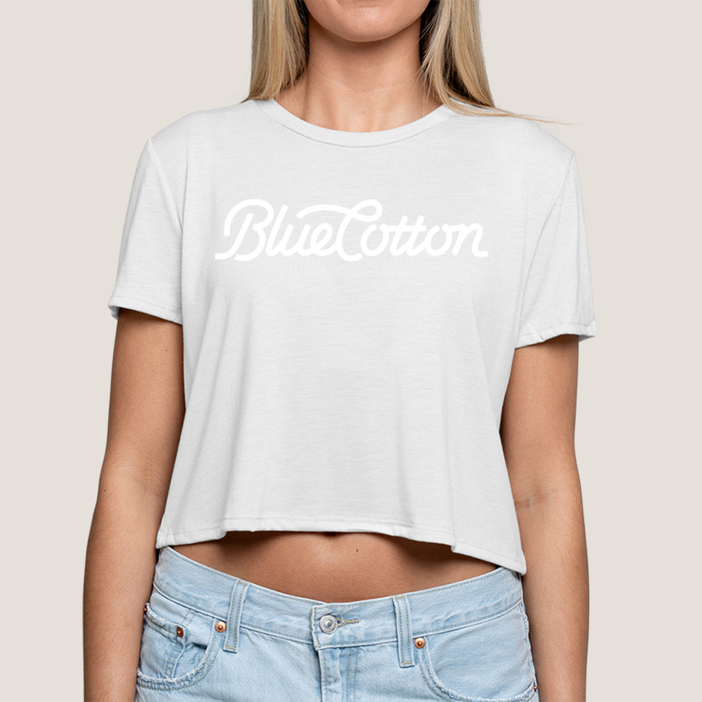 Image of 8882 Bella + Canvas Women’s Flowy Cropped Tee