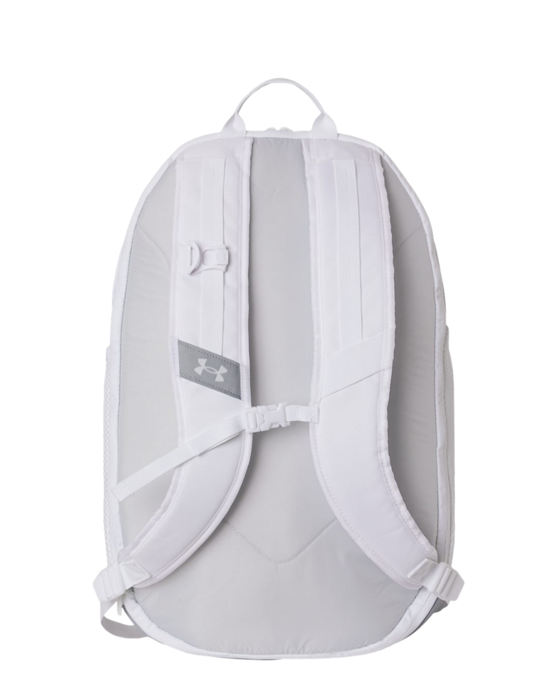 Image of a model wearing a 1384673 Under Armour Hustle Backpack 6.0