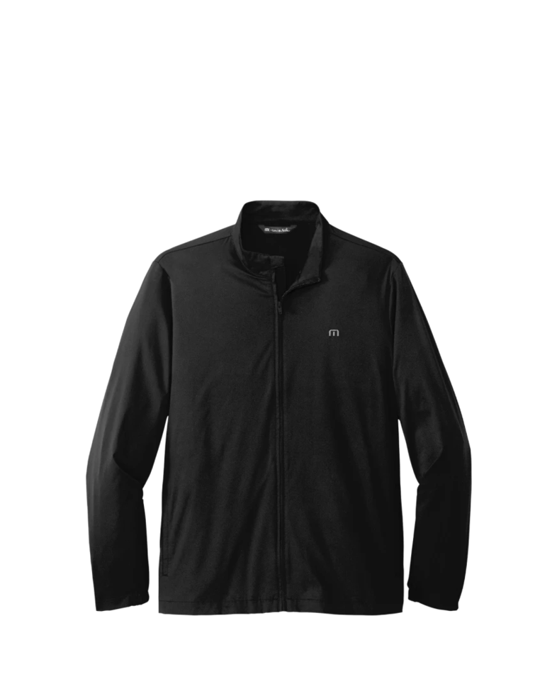 Image of a model wearing a TM1MU422 TravisMathew Surfside Full-Zip Jacket