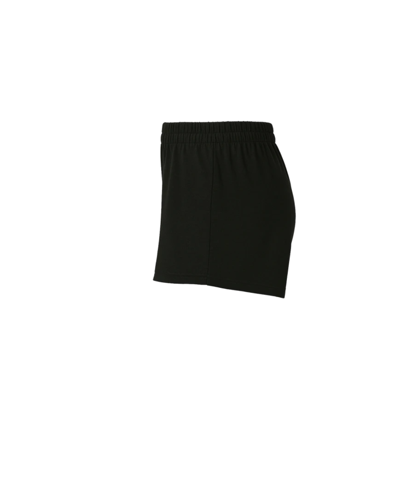 Image of a model wearing a DT1309 District® Women’s Perfect Tri® Fleece Short