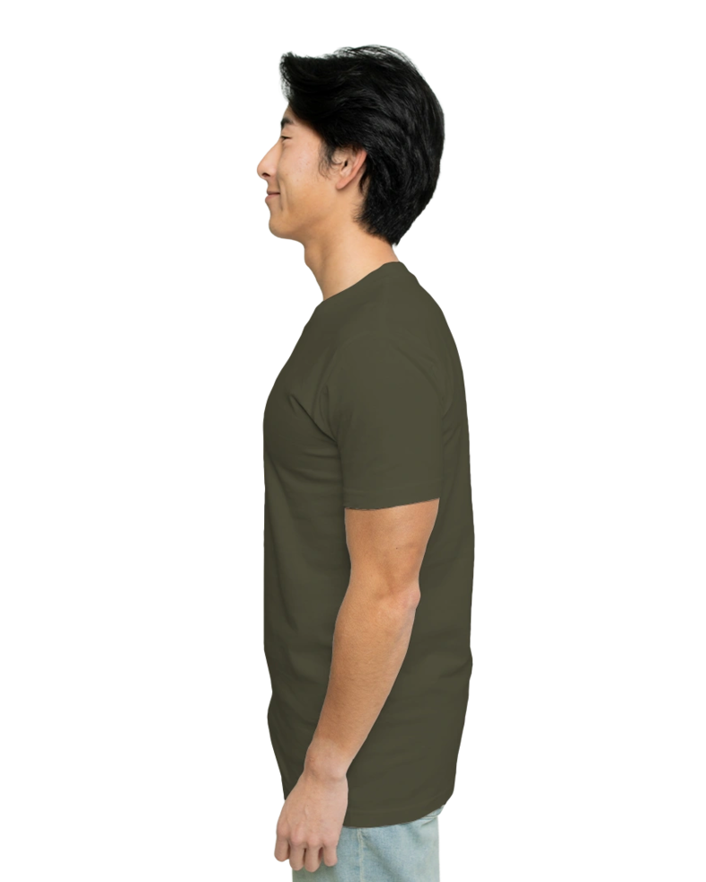 Image of a model wearing a 5050 AS Colour Block Tubular Tee