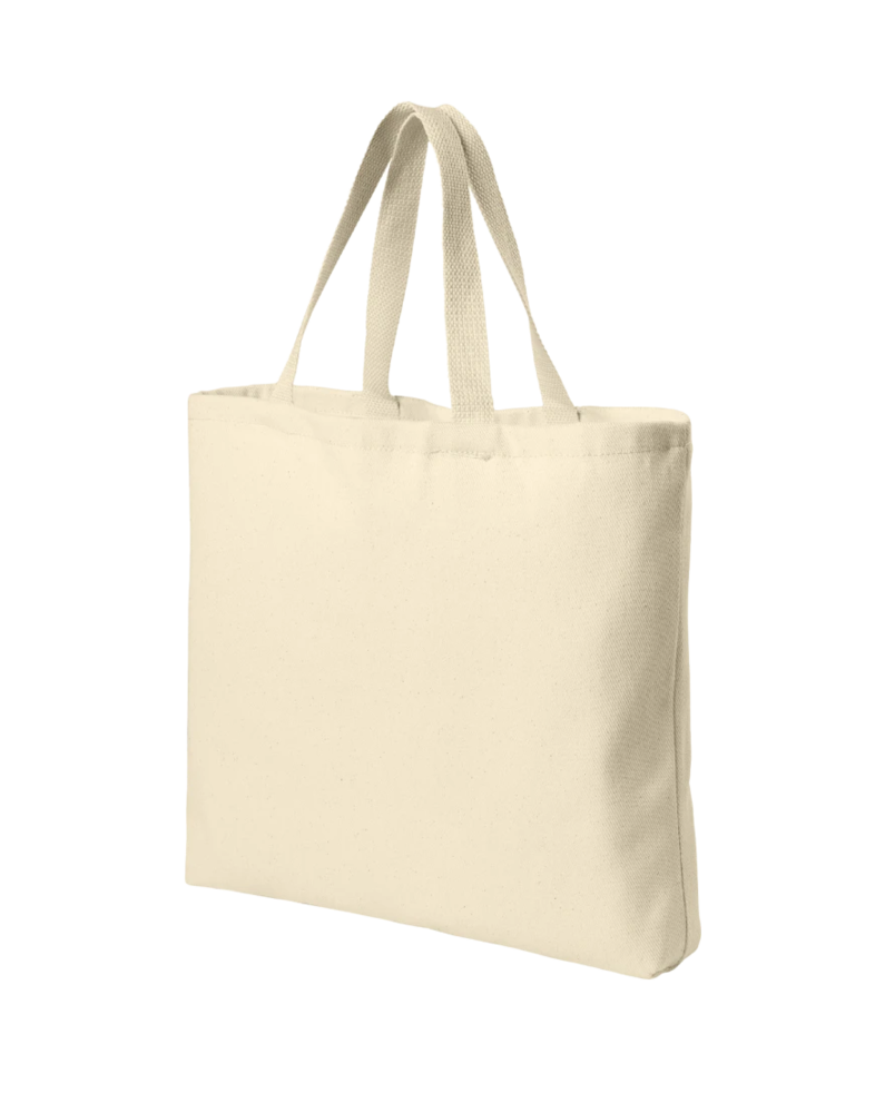 Image of a model wearing a B050 Port Authority Ideal Twill Convention Tote