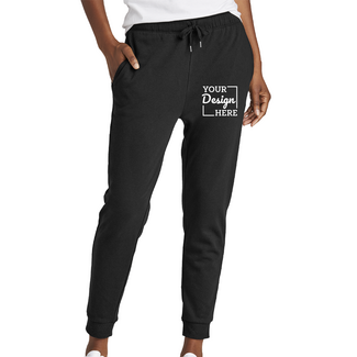Women's Sweatshirts and Sweatpants:  DT1310 District® Women’s Perfect Tri® Fleece Jogger