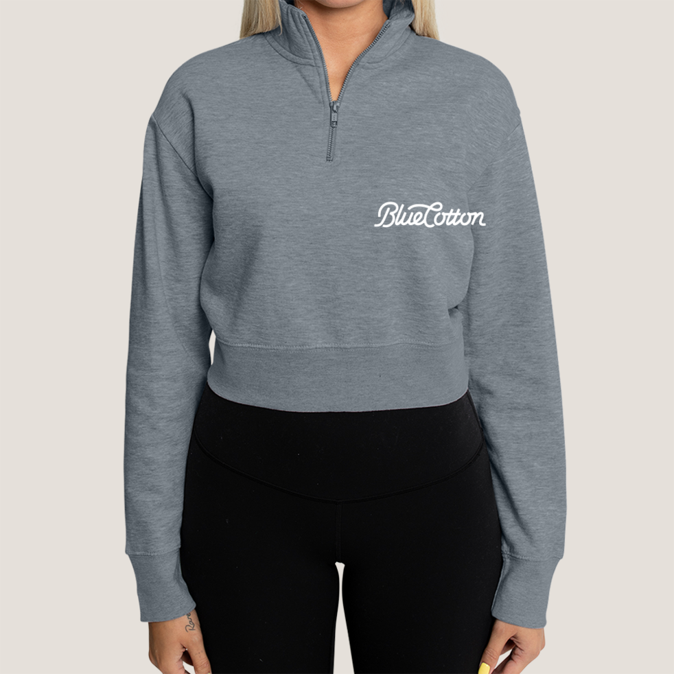 Image of DT6111 District® Women’s V.I.T.™ Fleece 1/2-Zip