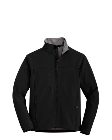 Model wearing a J790 Glacier Soft Shell Jacket