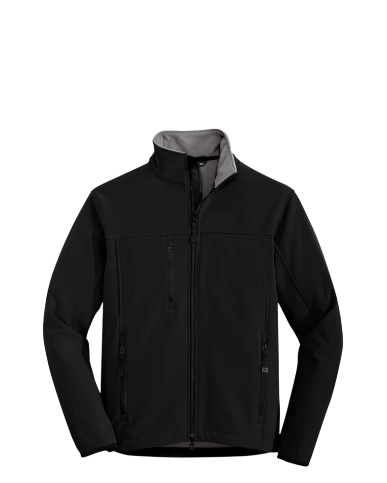 Image of a model wearing a J790 Glacier Soft Shell Jacket