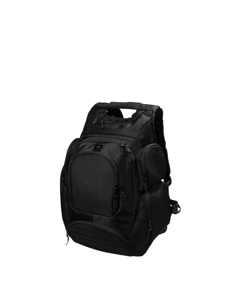 Image of a model wearing a 711107 OGIO Metro Ballistic Pack