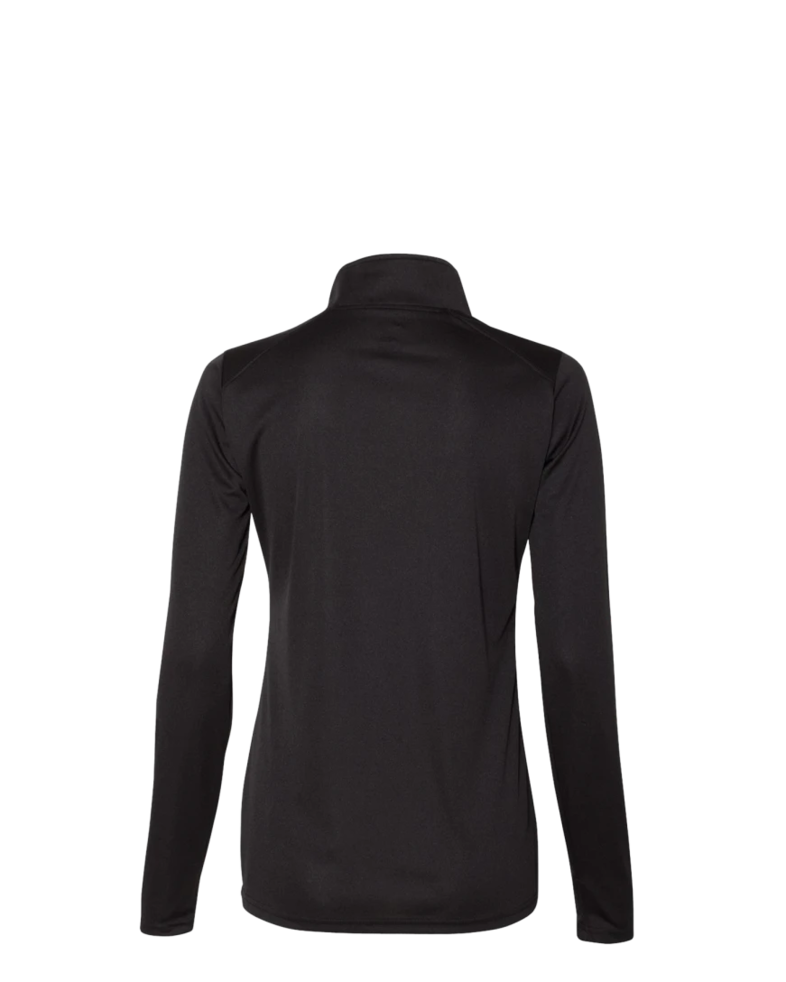 Image of a model wearing a 4103 Badger B-Core Ladies 1/4 Zip